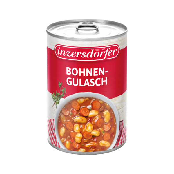 Inzersdorfer Bohnengulasch, 400 Gramm Dose